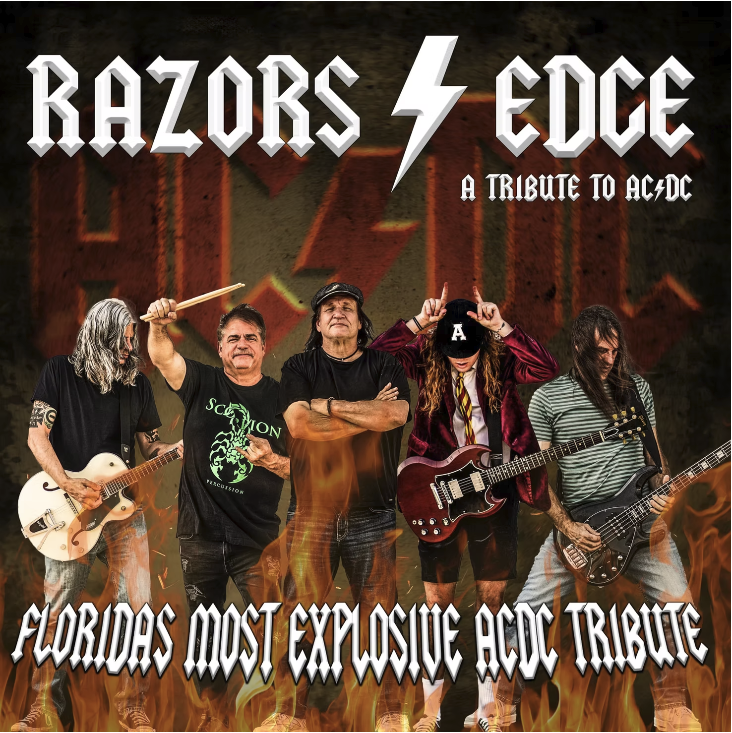 Razor's Edge โ Florida's Premier AC/DC Tribute Band official event promo